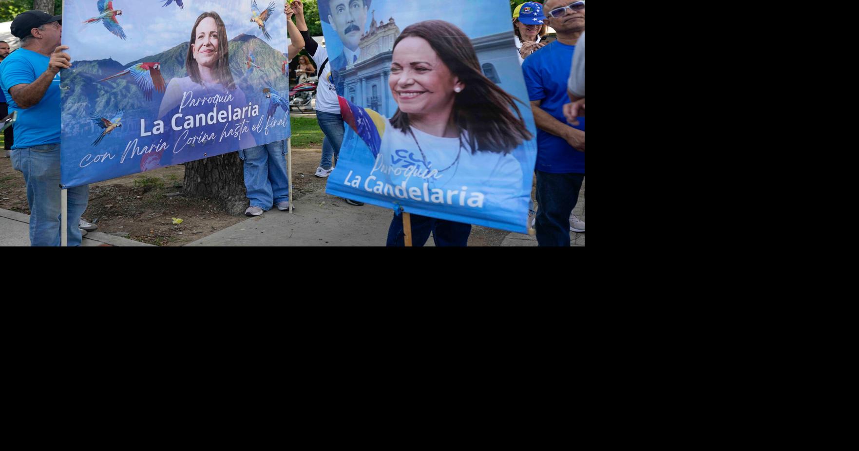 Venezuela's opposition leader Machado returns after months in exile, as doubts over democracy deepen Nobel laureate María Corina Machado has reappeared in Venezuela for the first time since December By REGINA GARCIA CANO, ARIANA CUBILLOS and DÁNICA COTO Associated Press Oct 25, 2026 Oct 25, 2026 Updated 6 mins ago