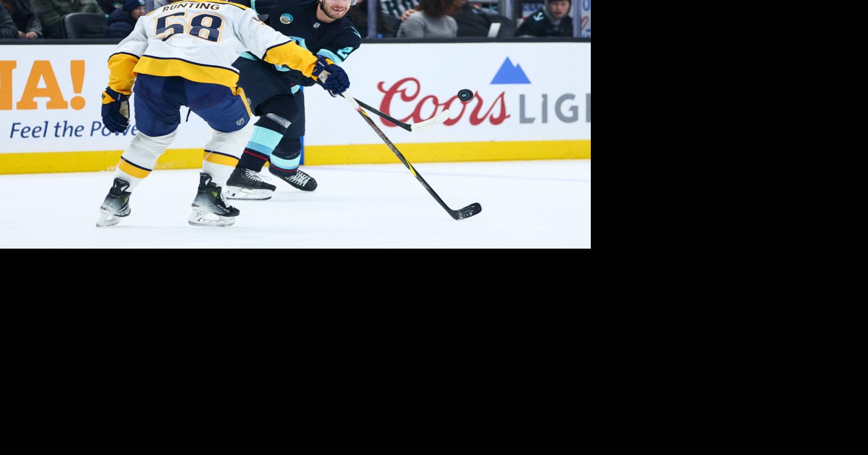 Seattle Kraken score 3 goals early, cruise to win over Predators