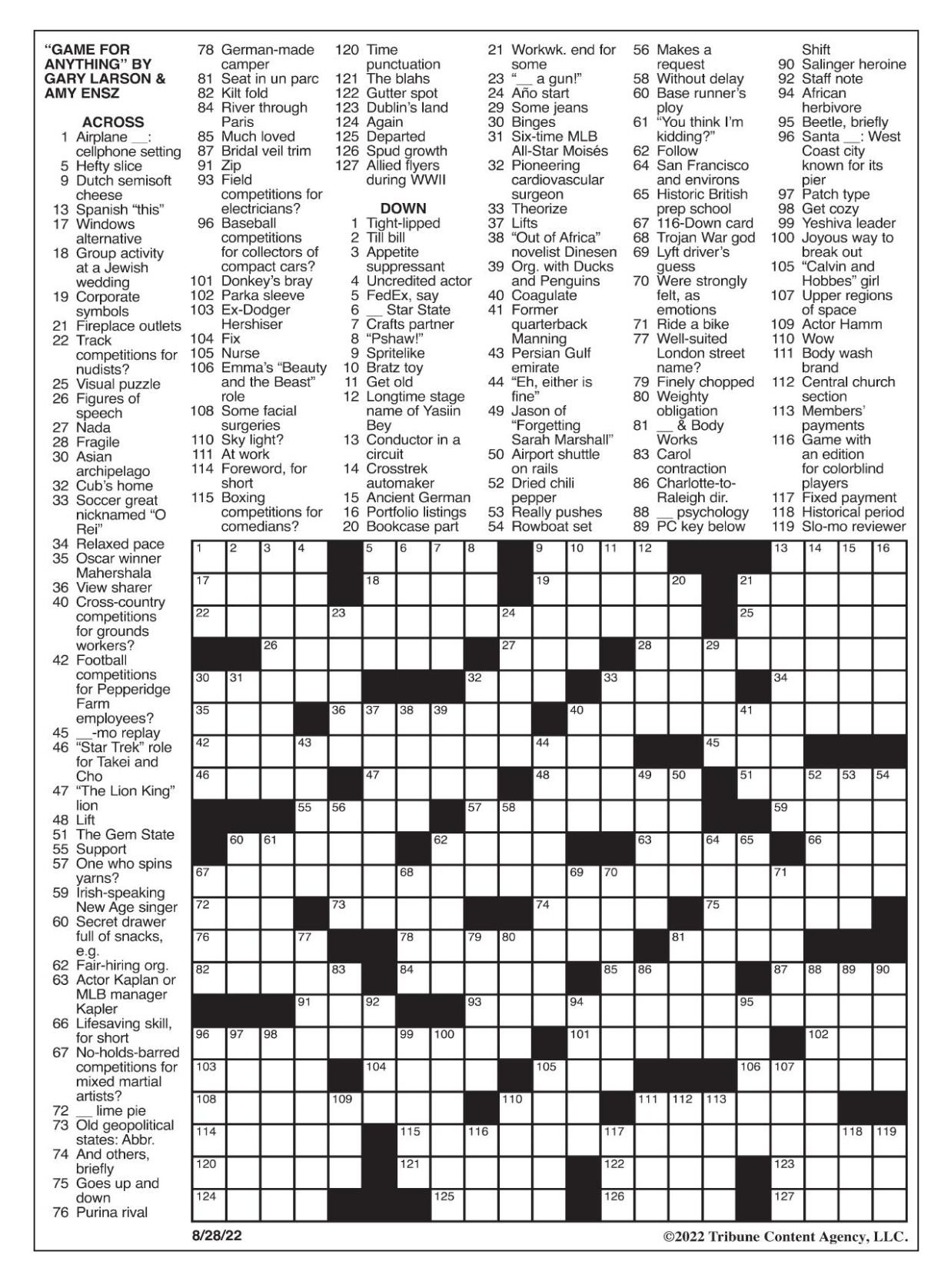 La Times Crossword Corner - wotyz5m