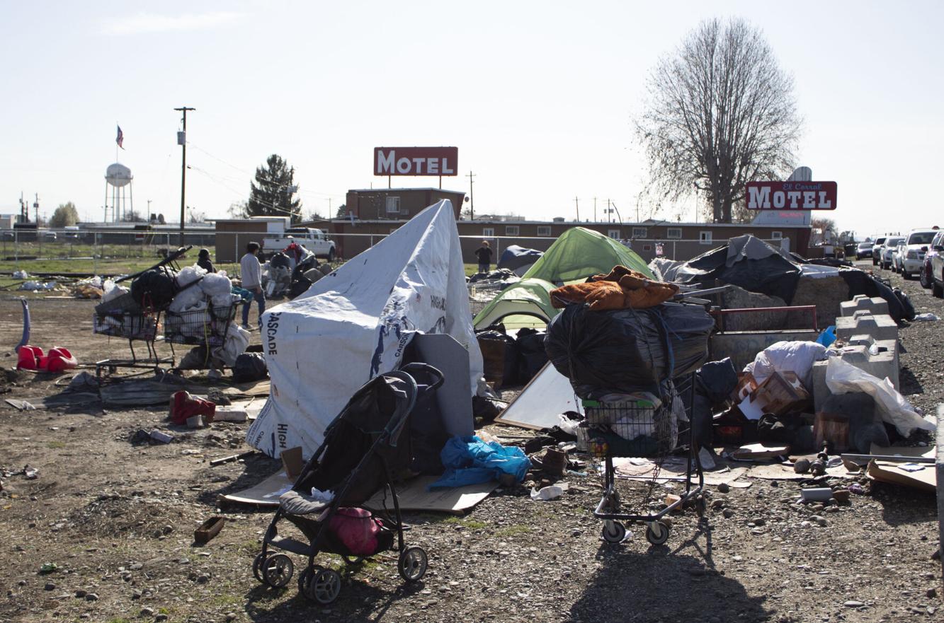 Residents moved out of homeless encampment on Yakama Reservation Local