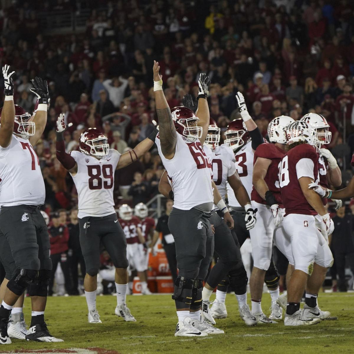 Cougars Rally Past Stanford Sit Alone Atop Pac 12 Football