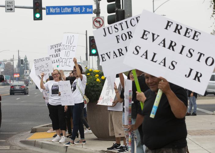 PHOTOS Family and friends rally in support of Evaristo Junior Salas in