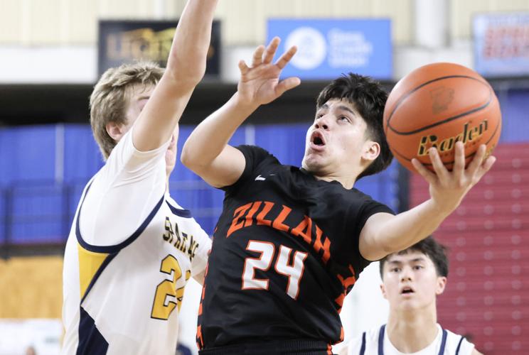 Zillah vs Bainbridge boys basketball