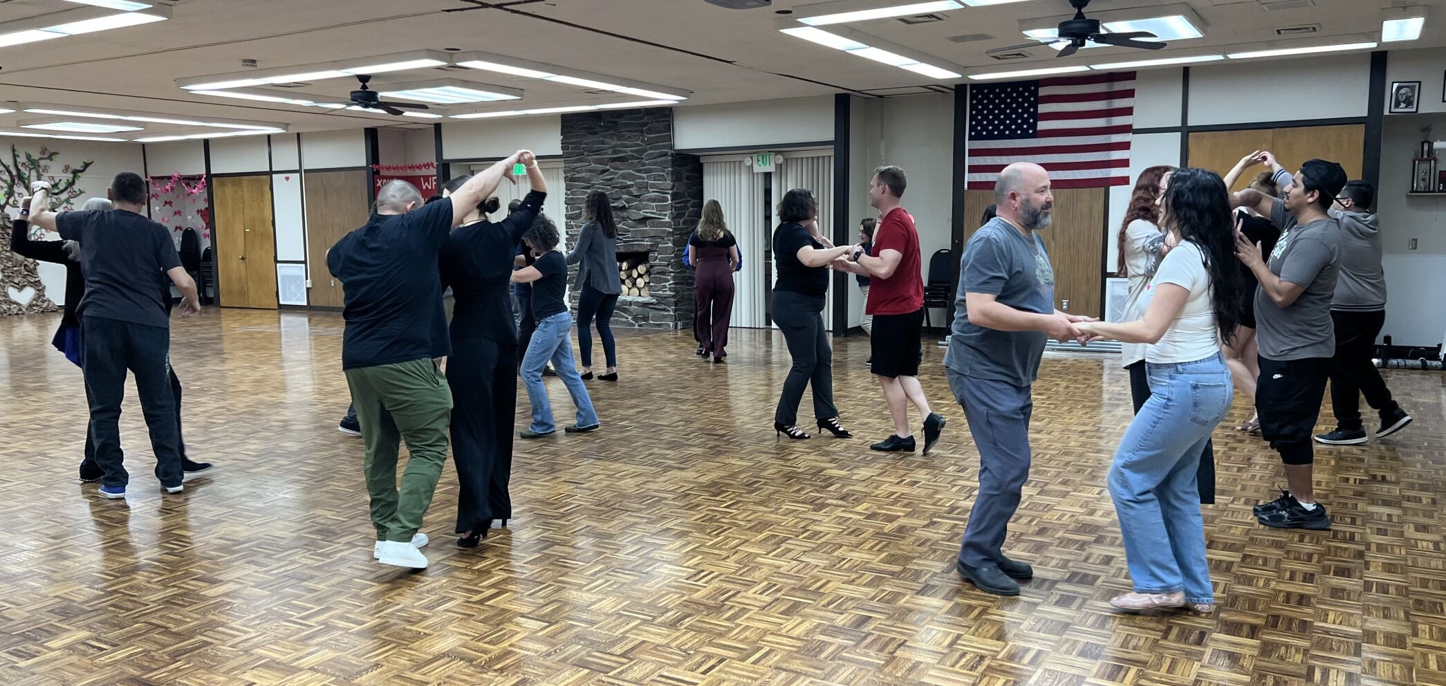 Tuesday salsa at WFCC