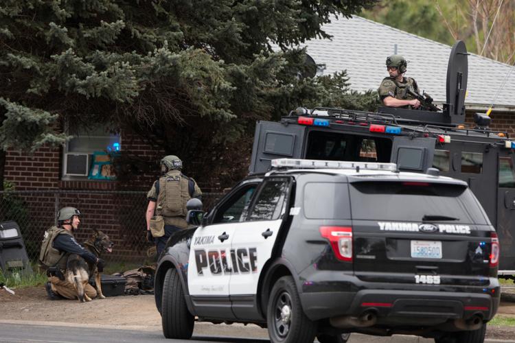 Photos Standoff ends in arrest in Yakima News Photos