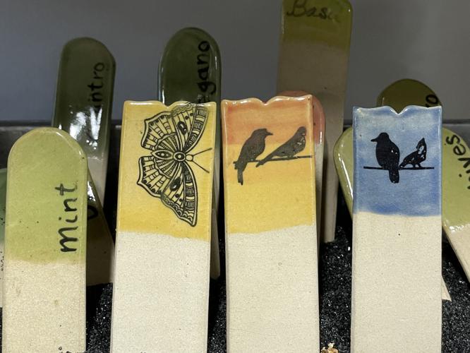 The Arts Scene Nursery offers gardenrelated art from local artists Arts And Entertainment