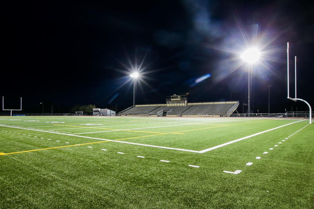 Stadiums Around Valley State Are Lit Up For Seniors Sports