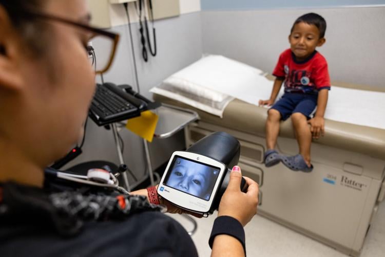 New devices at Yakima Neighborhood Health Services help providers detect eye disease in kids
