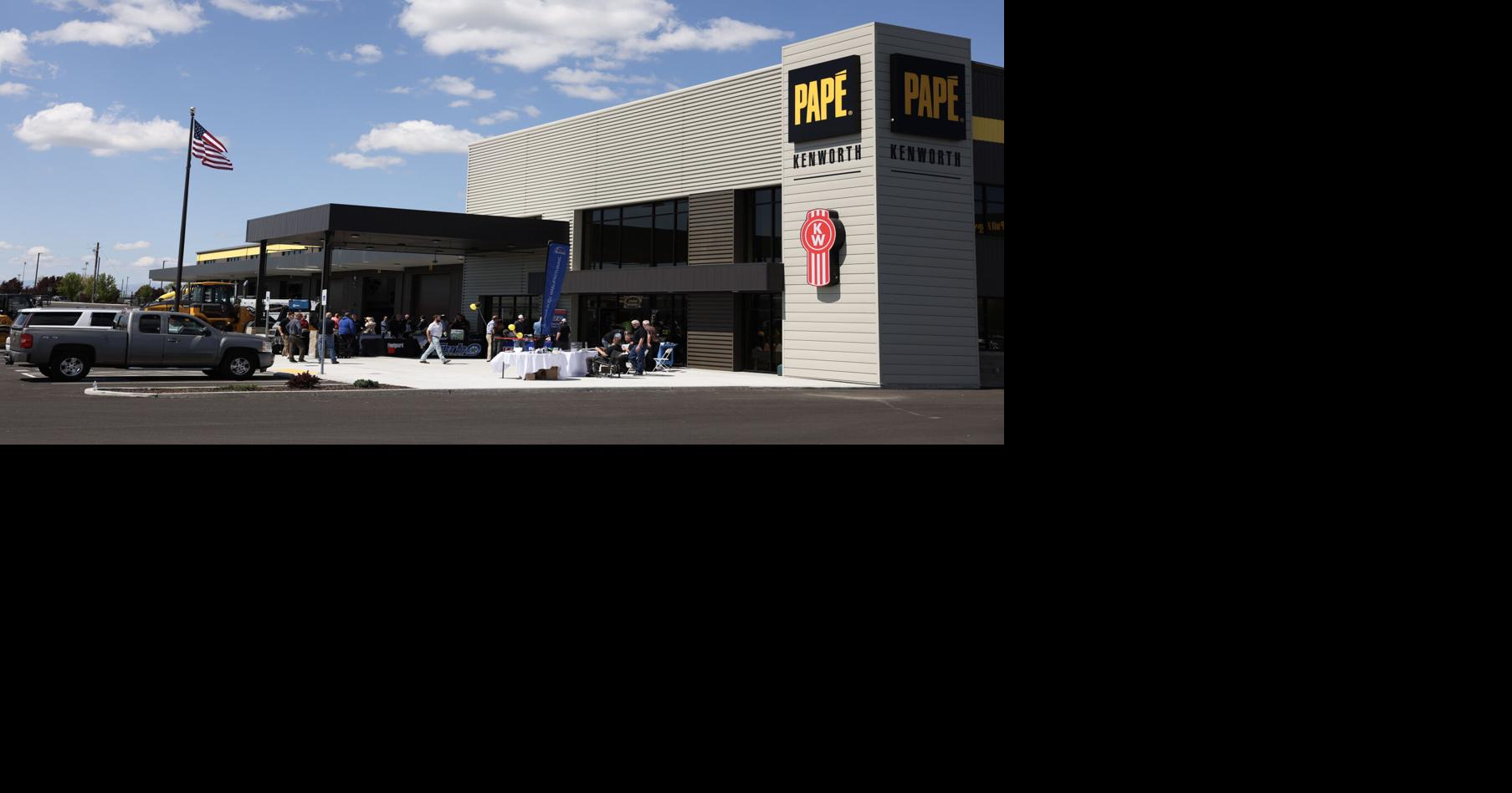Papé Kenworth shows off service and sales facility on former Yakima Speedway site