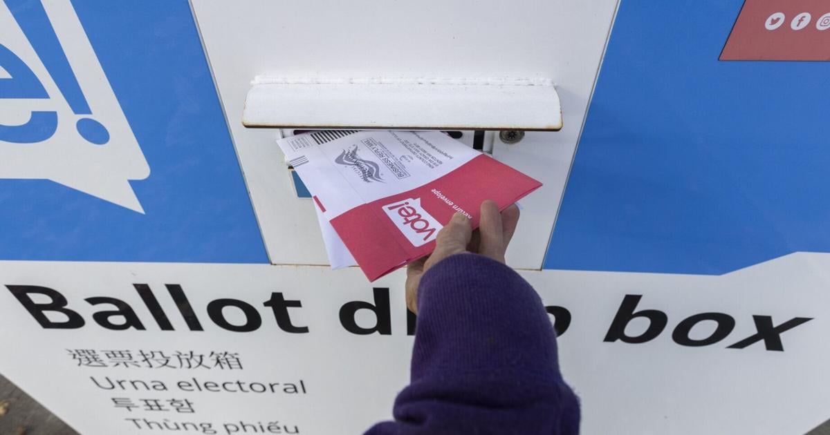 Federal judge blocks Trump mail-in voting rule challenged by WA Shauna Sowersby from The Seattle Times Aug 28, 2026 Aug 28, 2026 Updated 11 mins ago