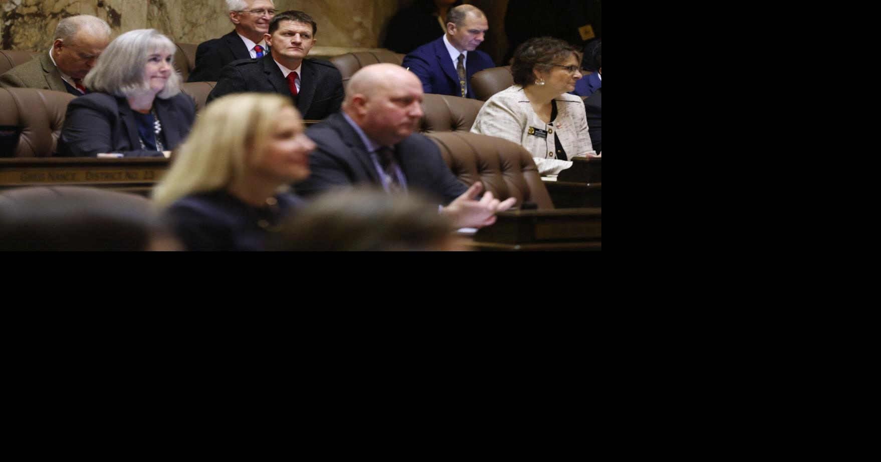 Washington lawmaker fined for Facebook comments Shauna Sowersby from The Seattle Times Sep 3, 2026 Sep 3, 2026 Updated 18 mins ago
