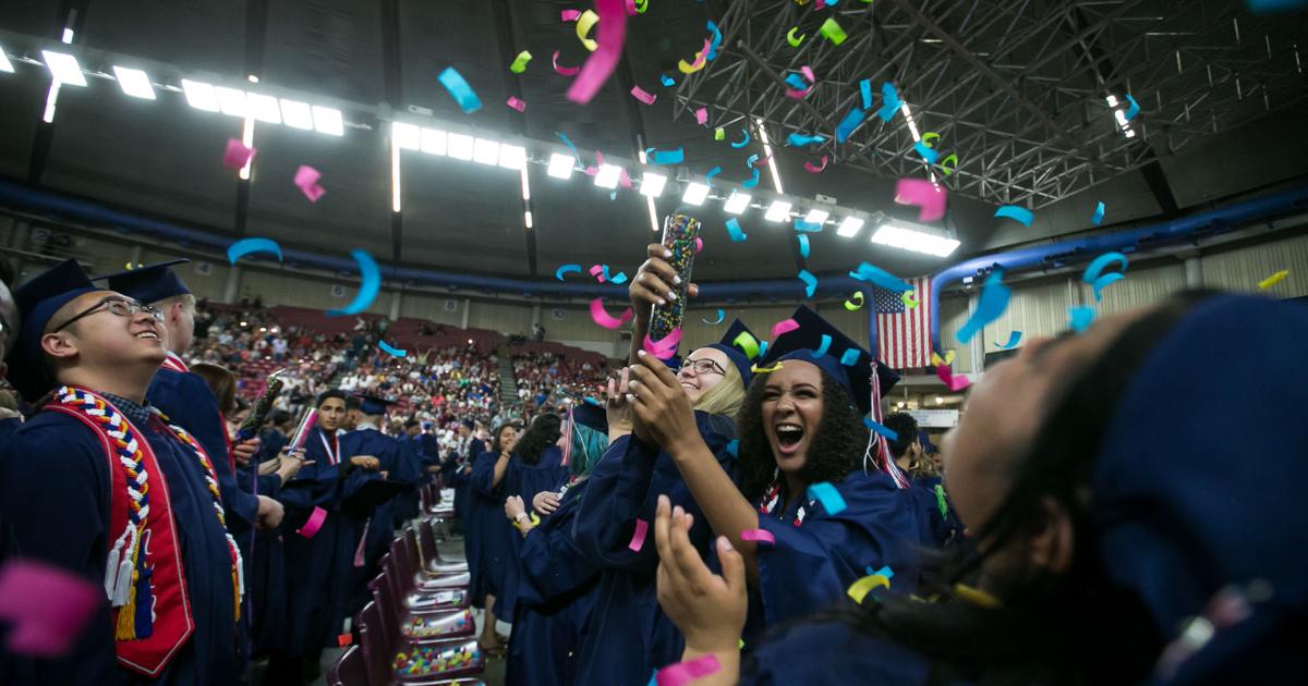 Photos Eisenhower High School graduation Graduation