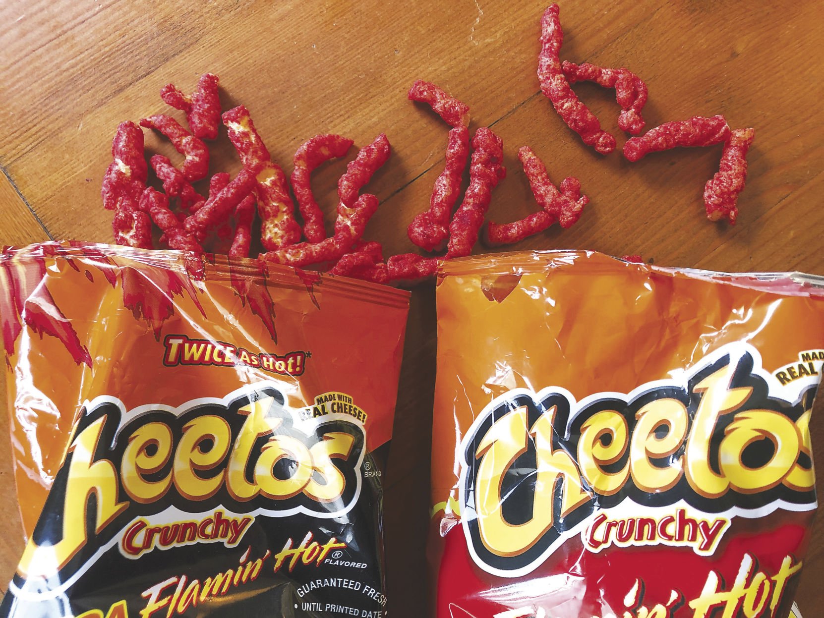 flamin hot cheetos nutrition facts