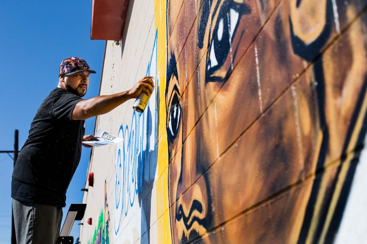 Yakima is his canvas Local man’s graffiti art takes shape on downtown building Local