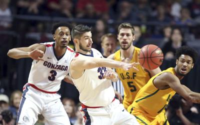 Hot Shooting Gonzaga Men S Basketball Rolls Into Wcc Tournament