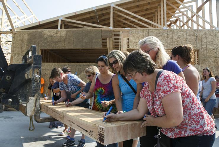 Naches Valley School District employees tour new building (6 images