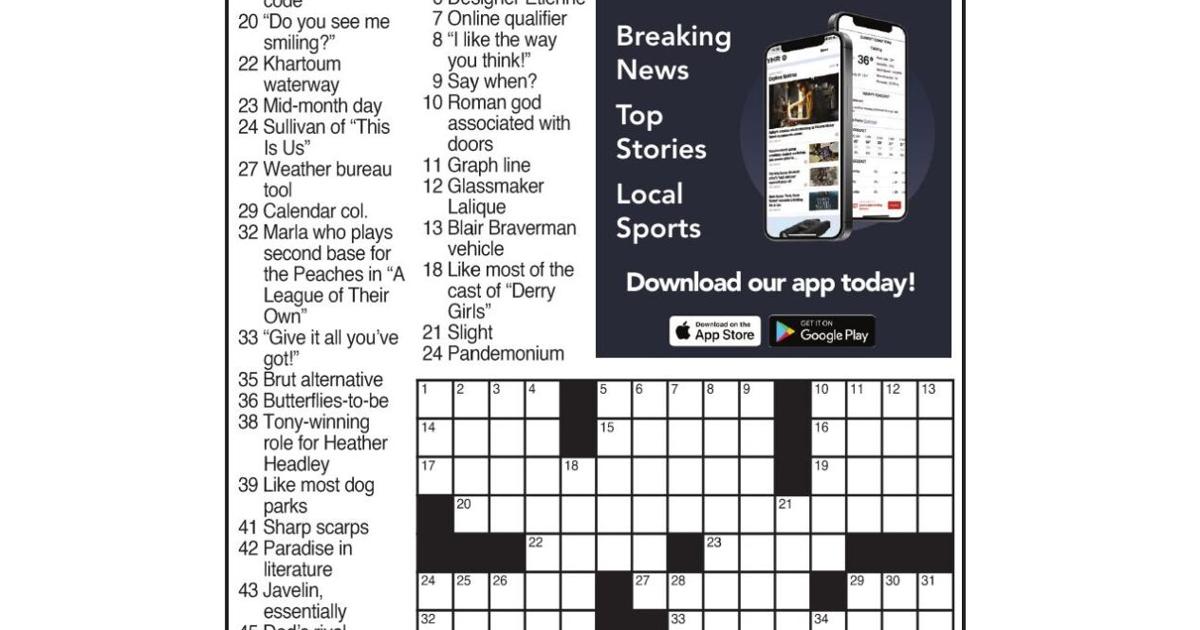 LA Times Crossword June 4, 2025 Crosswords