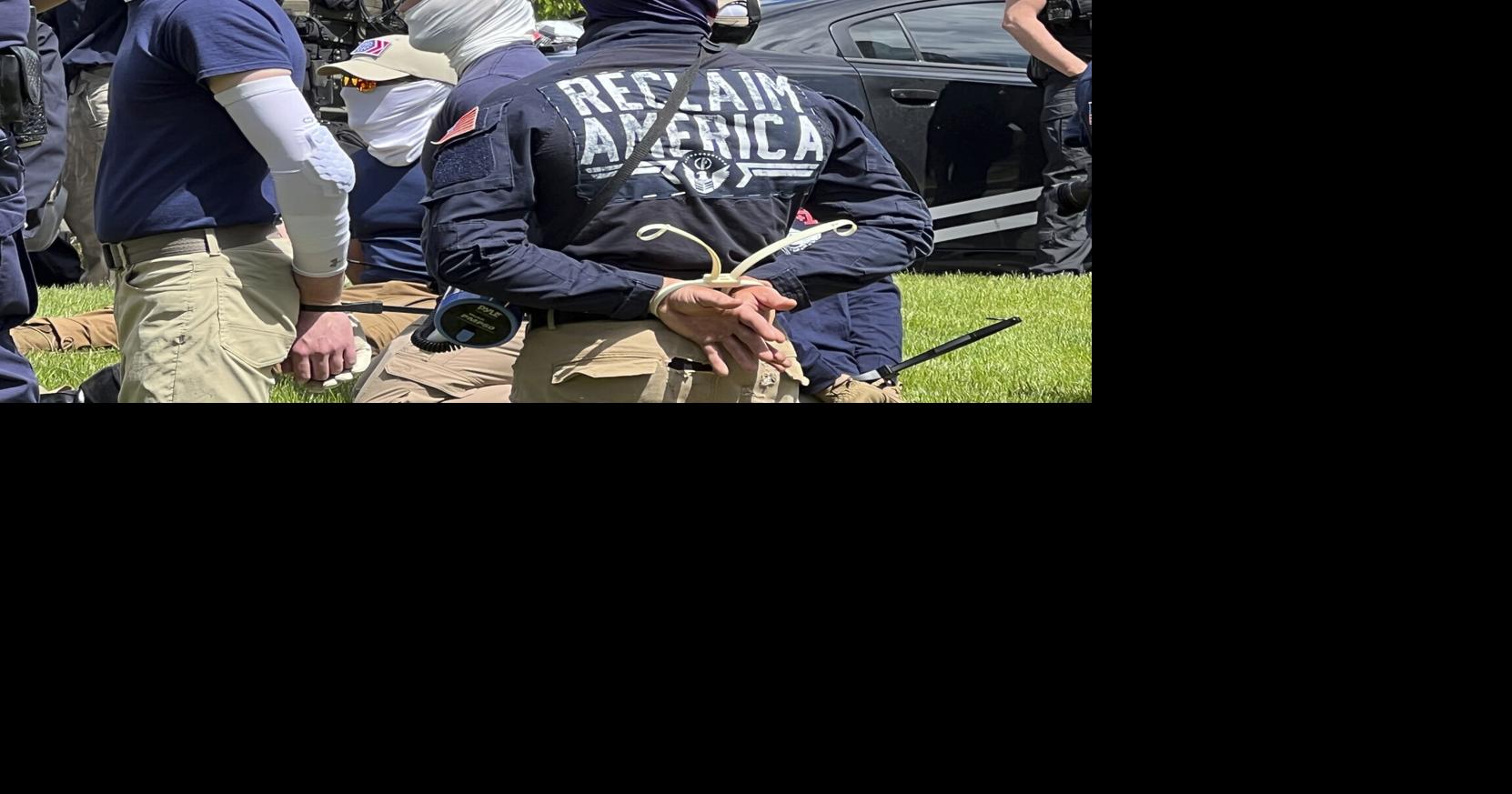 Four members of Patriot Front, including Ellensburg man, plead not