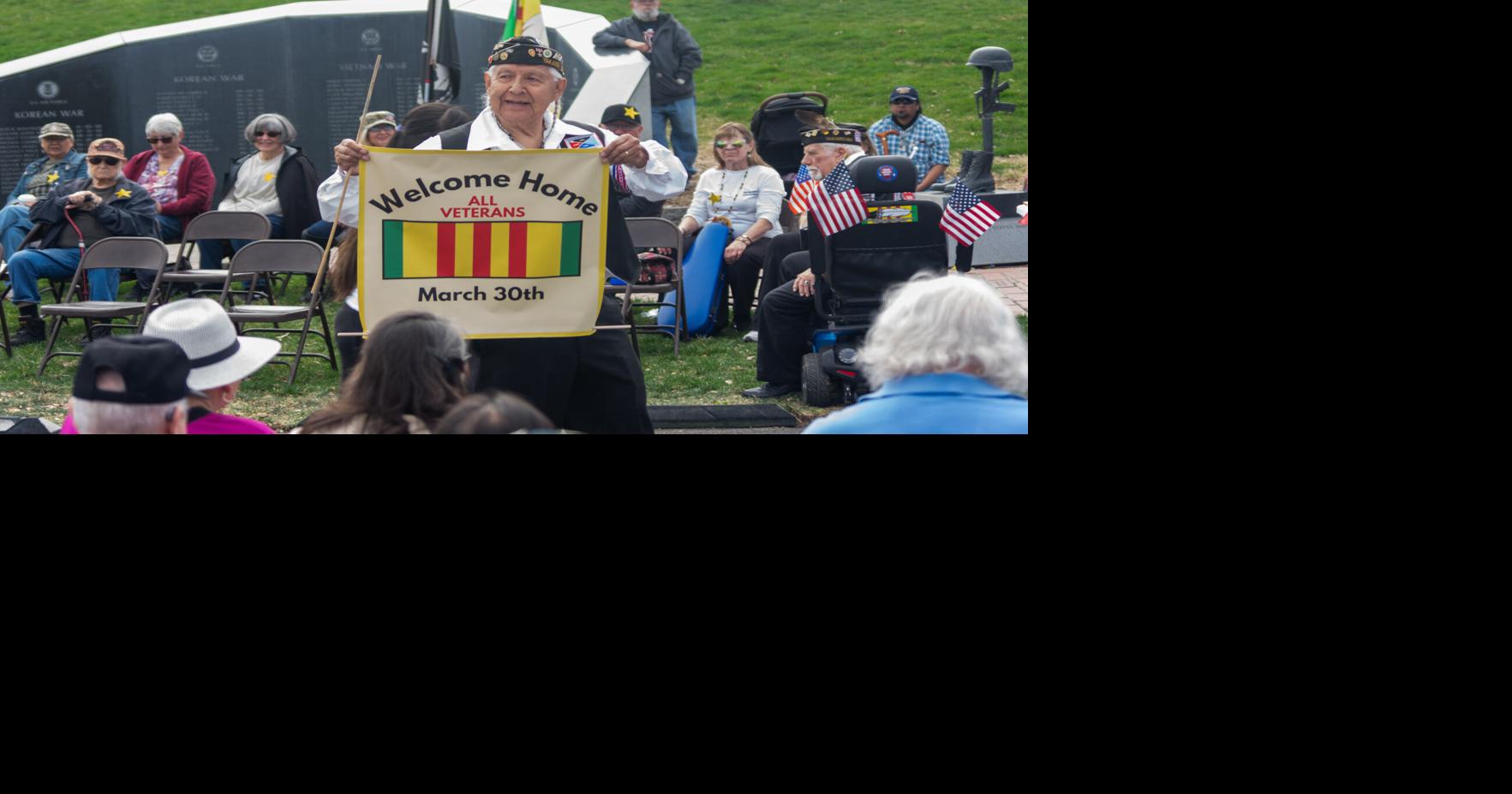 Yakama Warriors welcome home Vietnam, other veterans at Sarg Hubbard park ceremony