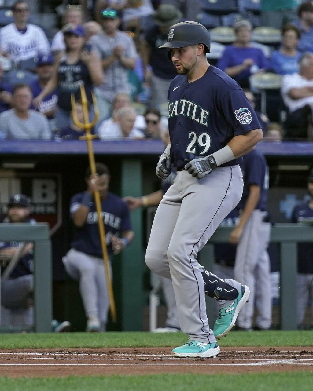 Julio Rodriguez's four-hit night lifts Mariners past Royals in