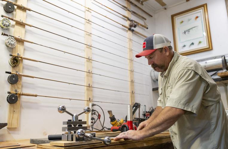Selah's Kevin Sugden puts serious effort into building bamboo fly rods, Outdoors and Recreation