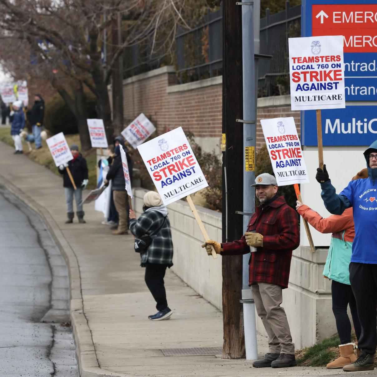 MultiCare Yakima Memorial Hospital employees start strike | Local |  yakimaherald.com