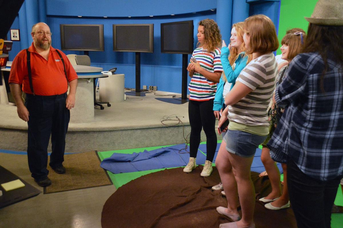 Unleashed goes behind the set at KIMATV News