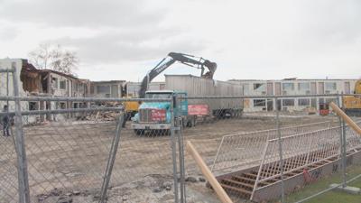 Old Economy Inn demolition underway in Richland