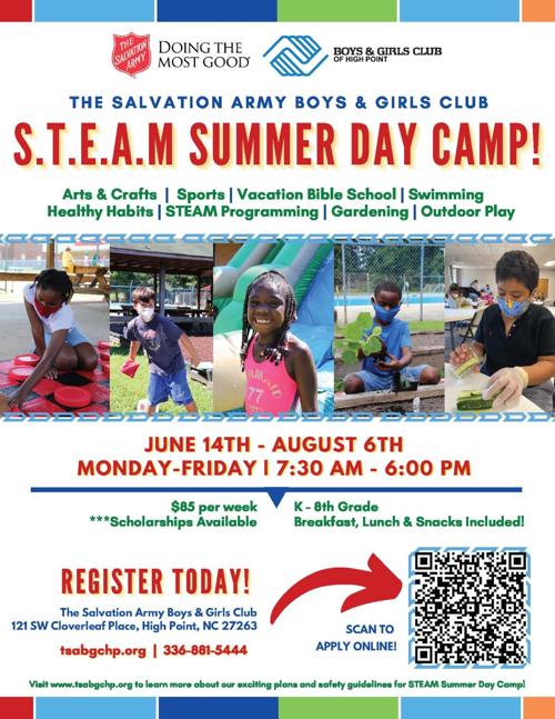 The Salvation Army Boys Girls Club S T E A M Summer Day Camp Education Yesweekly Com