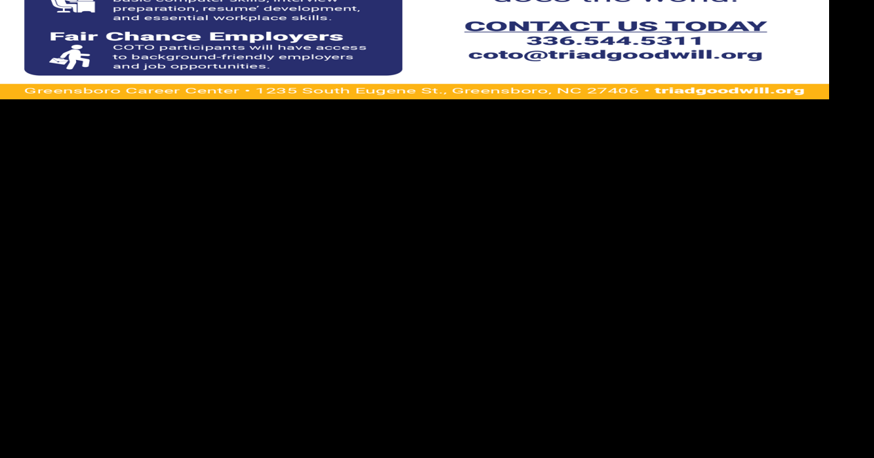 Triad Goodwill Renames Reentry Training Program | Business | yesweekly.com