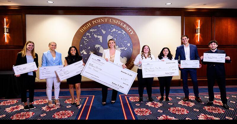 High Point University Students Earn Start-Up Funds at Annual Elevator Pitch Competition | Business
