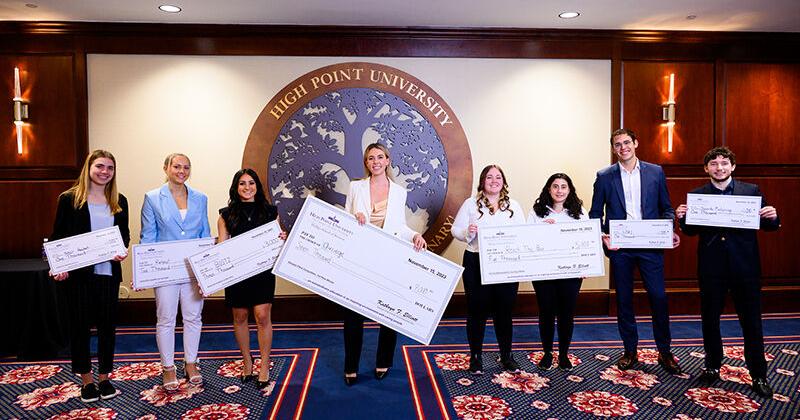 High Point University Students Earn Start-Up Funds at Annual Elevator Pitch Competition | Business