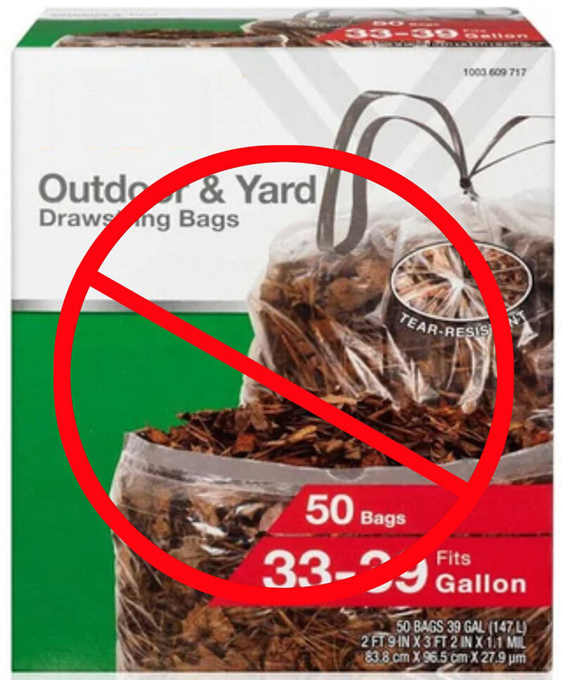 New Yard Waste Collection begins October 1 – No Plastic Bags