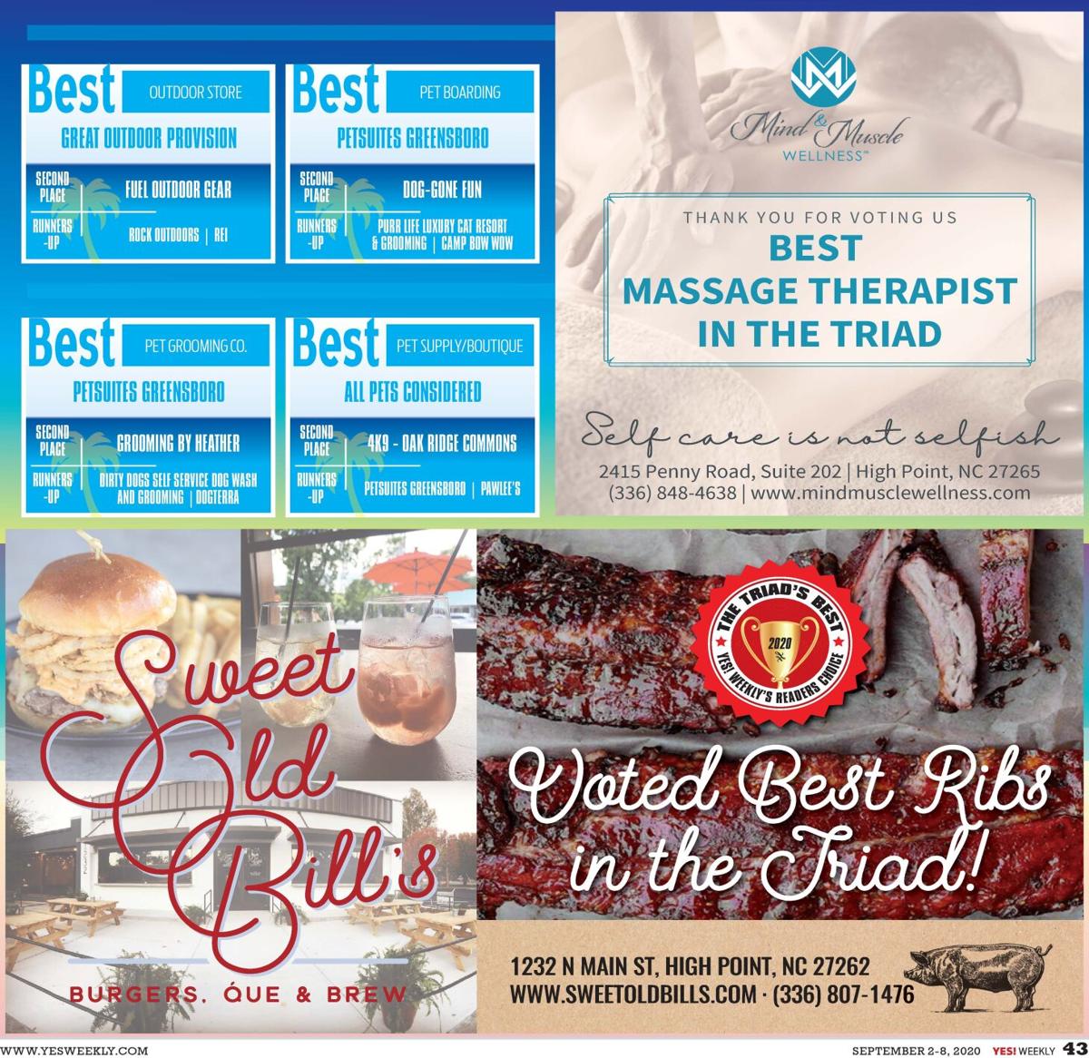 The 2020 Triad S Best Business Yesweekly Com
