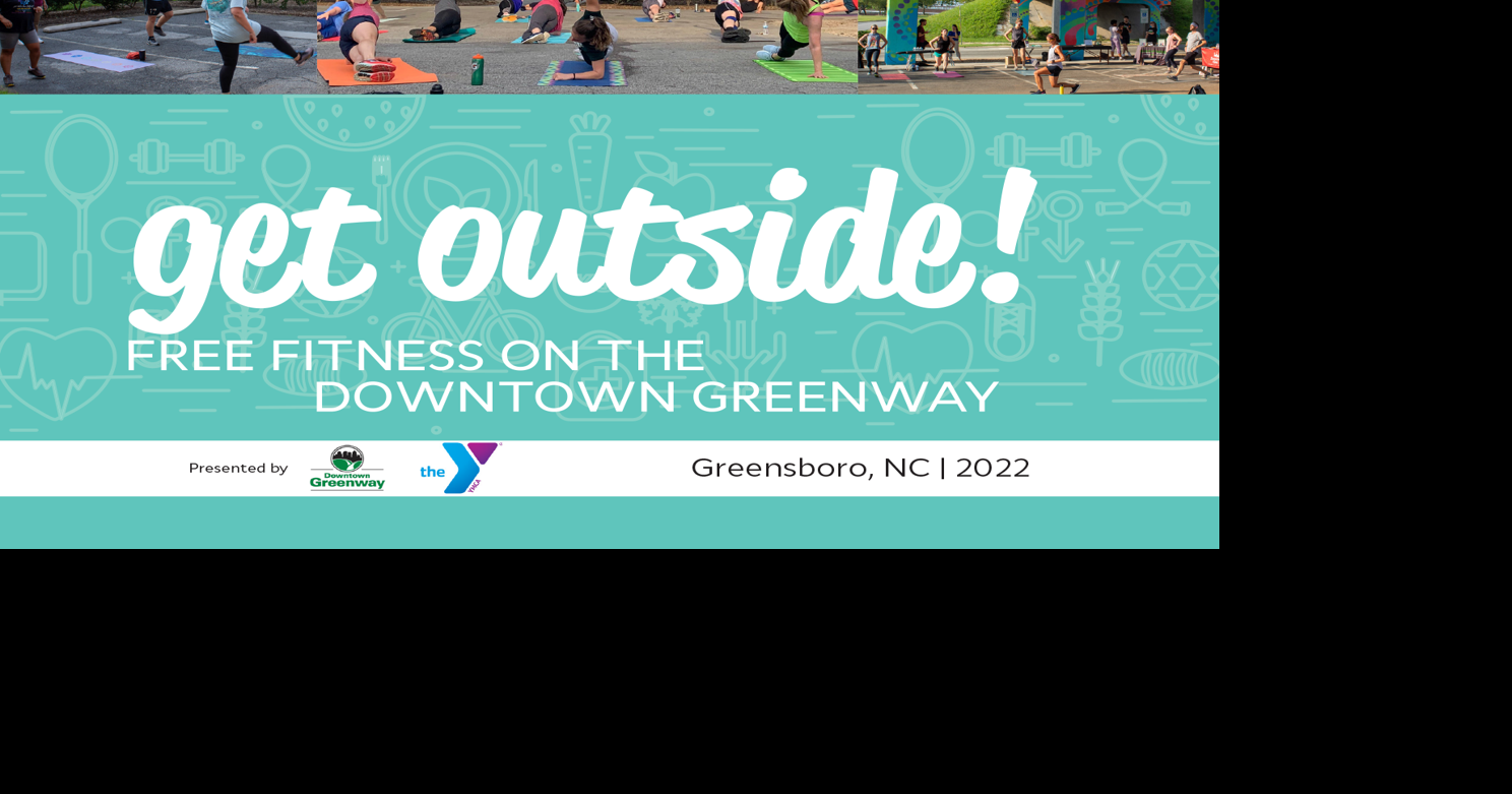 FREE FITNESS CLASSES ON THE DOWNTOWN GREENWAY WITH BRYAN YMCA