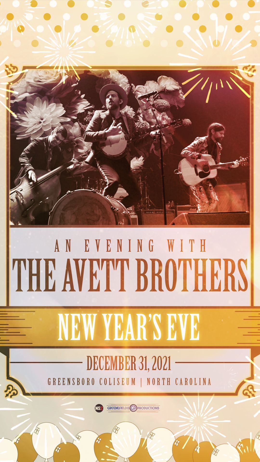 THE AVETT BROTHERS RETURNING TO GREENSBORO COLISEUM FOR NEW YEAR S