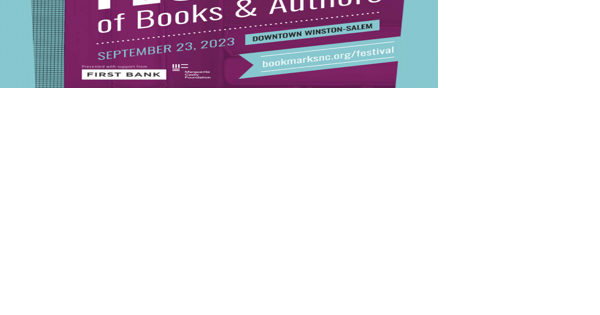 Winston-Salem Writers Will offer a Membership Discount at the 2023 Bookmarks Festival. - Vimarsana News