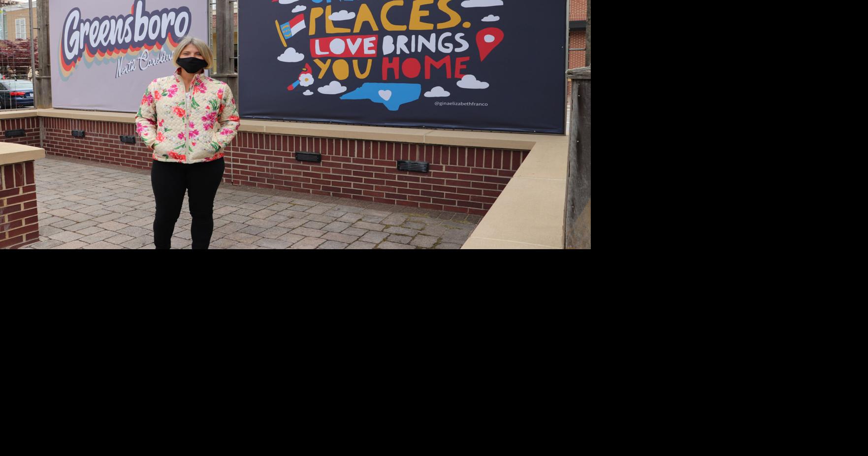 Friendly Center debuts new public art space | Business | yesweekly.com