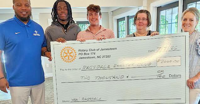 Rotary Club supports Athletic Booster Club