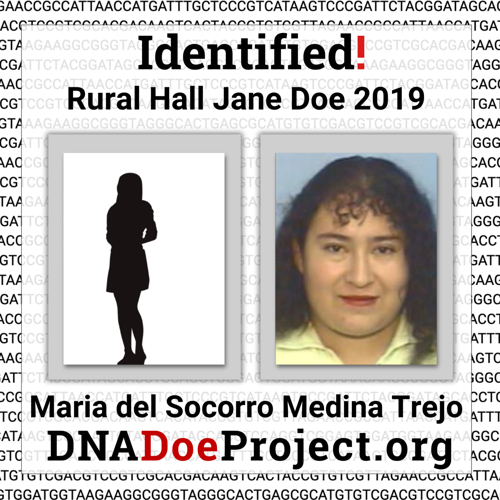 DNA Doe Project identifies Jane Doe found in North Carolina in 2019 ...