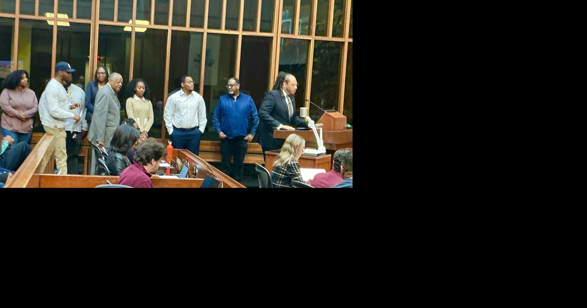 Speakers call on council to rescind hiring of police chief
