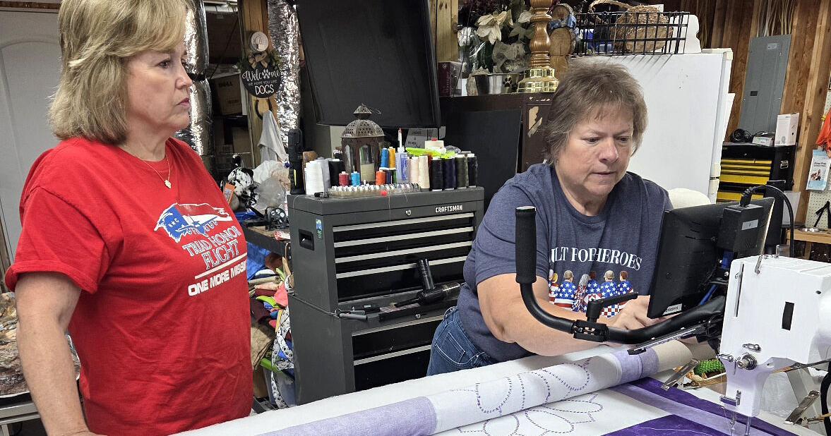 Honor, heart sewn into every quilt
