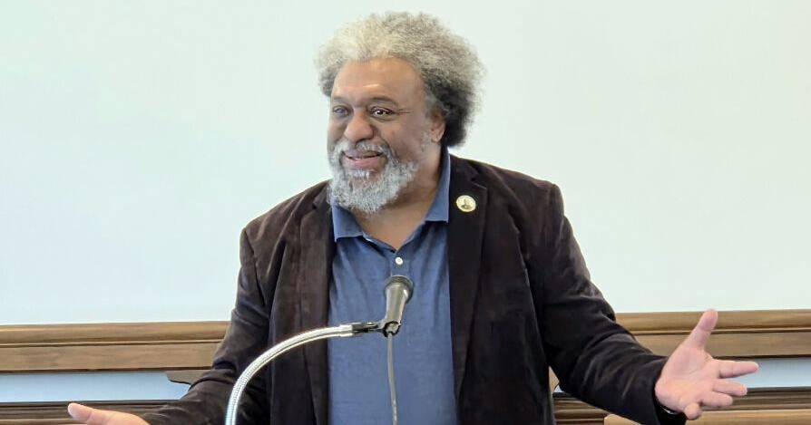 Shields discusses Quaker involvement in Black history