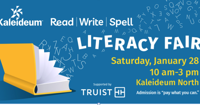 The Kaleideum and Read Write Spell Literacy Fair, Is Saturday, January ...