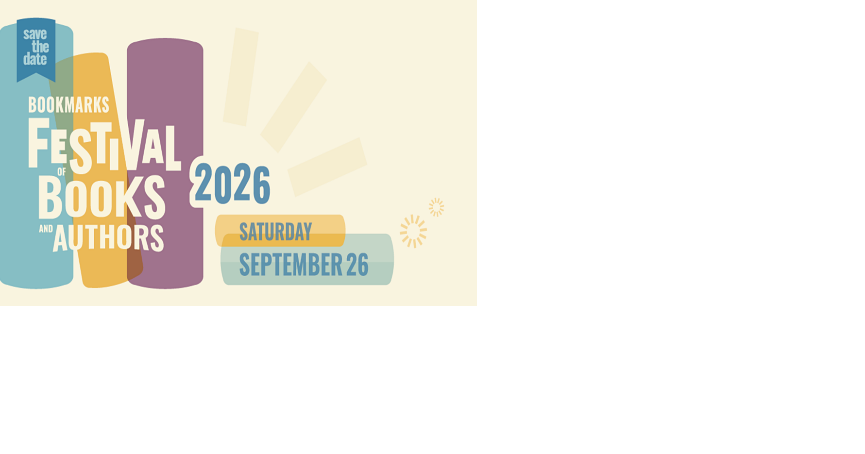 Bookmarks Announces First Round of Authors for 21st Annual Festival of Books & Authors