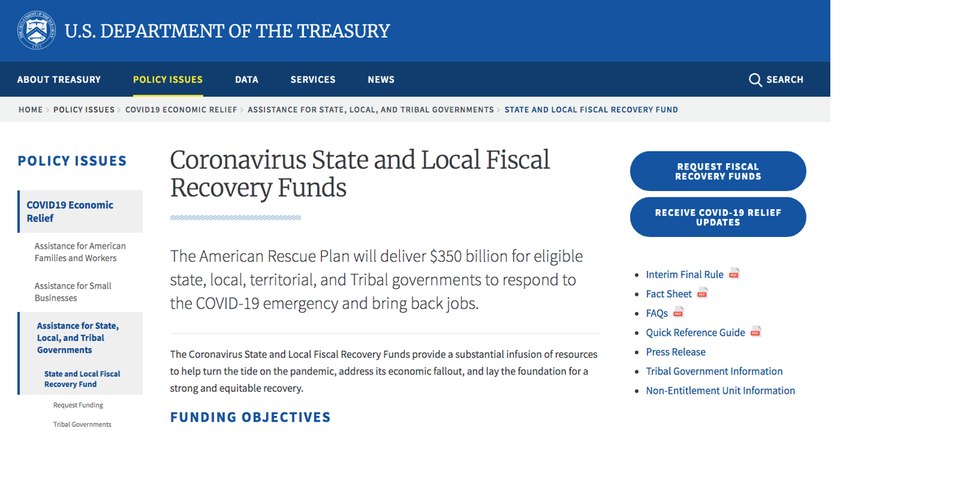 City Seeks Input on American Rescue Plan Funds | | yesweekly.com