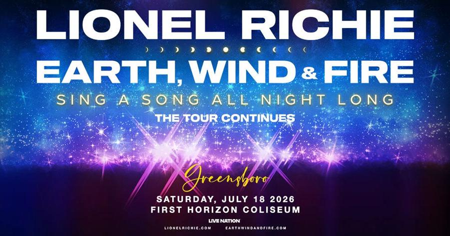 International Superstar Lionel Richie and Legendary Musical Powerhouse Earth, Wind & Fire Announce 2026 North American Tour