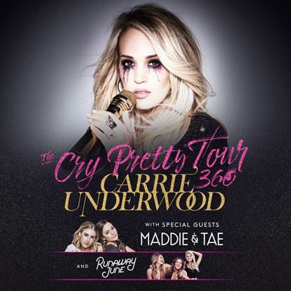 Superstar Carrie Underwood Announces Return To The Road With “The
