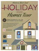 Historic West End 2022 Holiday Homes Tour December 4th, 2022 from 1-5PM