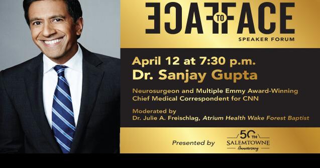 Dr. Sanjay Gupta Coming to Wake Forest University